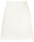 Dolce & Gabbana Dolce & Gabbana floral-lace miniskirt