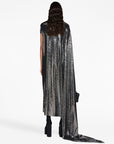 Balenciaga Balenciaga Metallic Effect Midi Dress