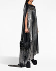 Balenciaga Balenciaga Metallic Effect Midi Dress