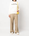 Lanvin Lanvin Logo cotton hoodie