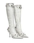 Balenciaga Balenciaga cagole leather boots