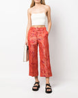 Alberto Biani Alberto Biani Trousers Red