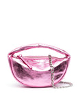 By Far By Far Metallic leather shoulder bag