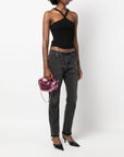 By Far By Far Metallic leather shoulder bag