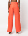 Erika Cavallini Semi-Couture Erika Cavallini Semi-Couture Trousers Red