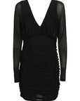 Saint Laurent Saint Laurent Short dress with V-neck