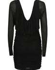 Saint Laurent Saint Laurent Short dress with V-neck