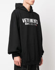 Vetements Vetements Logo cotton hoodie