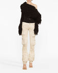 The Attico The Attico Trousers Beige