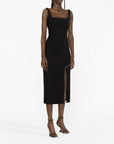 Alexander McQueen Alexander McQueen zip-embellished Midi Dress