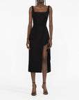 Alexander McQueen Alexander McQueen zip-embellished Midi Dress