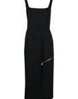 Alexander McQueen Alexander McQueen zip-embellished Midi Dress