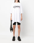 Vetements Vetements Logo cotton t-shirt