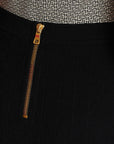 Balmain Balmain Button-detail knitted miniskirt