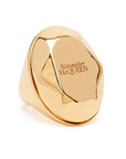 Alexander McQueen Alexander McQueen The Faceted Stone Ring