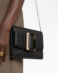 Boyy Boyy Buckle Travel Case Epsom Leather Handbag