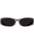 Balenciaga Balenciaga oval-frame sunglasses