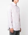 Etro Etro Striped shirt with embroidery