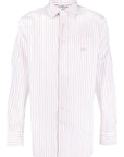 Etro Etro Striped shirt with embroidery