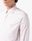 Etro Etro Striped shirt with embroidery