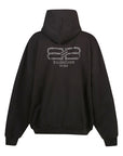 Balenciaga Balenciaga Bb strass cotton hoodie