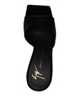 Giuseppe Zanotti Giuseppe Zanotti Solhene 90mm velvet-effect sandals