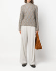 Fabiana Filippi Fabiana Filippi Wide leg wool trousers