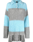 Etro Etro Fringed-edge sweater minidress