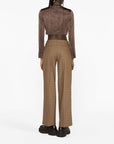 Marine Serre MARINE SERRE Trousers Beige