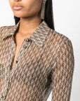 Marine Serre MARINE SERRE Shirts Beige