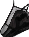 Dolce & Gabbana Dolce & Gabbana panelled tulle satin bra