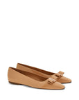 Ferragamo Ferragamo leather ballet flats with bow
