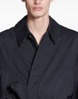 Balenciaga Balenciaga deconstructed cotton coat