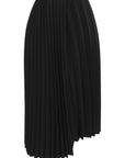 Saint Laurent Saint Laurent Pleated Midi Skirt