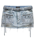 Balenciaga Balenciaga Cagole denim miniskirt