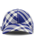 Burberry Burberry Checkered Baseball Cap