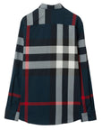 Burberry Burberry Shirts Blue