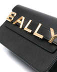 Bally Bally logo-lettering leather bag