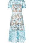Self-Portrait Self-portrait Dresses Clear Blue