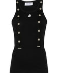 The Attico The Attico Top Black
