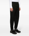Alexander McQueen Alexander McQueen Tapered-leg cotton trousers