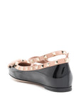 Valentino Garavani Valentino Garavani Rockstud bow-detailing ballerina shoes