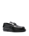 Alexander McQueen Alexander McQueen logo-plaque Leather Loafers