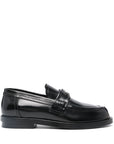Alexander McQueen Alexander McQueen logo-plaque Leather Loafers