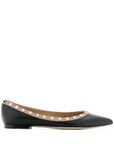 Valentino Garavani Valentino Garavani Rockstud-embellished ballerina shoes