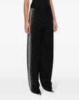 The Attico The Attico Trousers Black
