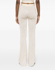 Palm Angels Palm Angels Monogram jacquard knit trousers