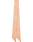 Burberry Burberry Skinny Check Silk Scarf