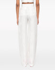 The Attico The Attico Trousers White