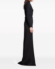 Balenciaga Balenciaga slit tailored maxi skirt